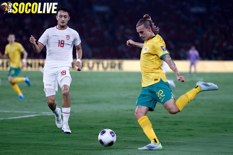 Australia sẽ đối đầu với Indonesia trên sân nhà tại lượt trận 7 vòng loại World Cup