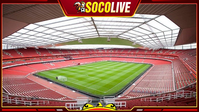 Khu vực khán đài ở sân Emirates Khu vực khán đài ở sân Emirates