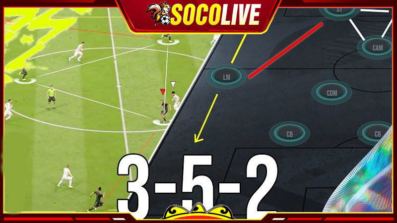 Sơ đồ bóng đá 3-5-2 là như thế nào? Sơ đồ bóng đá 3-5-2 là như thế nào?